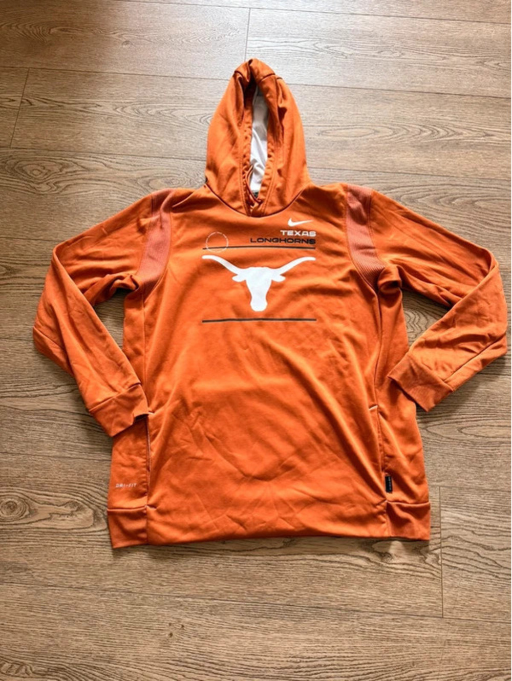 Nike Dri-FIT Texas Longhorns Burnt Orange Hoodie XL
